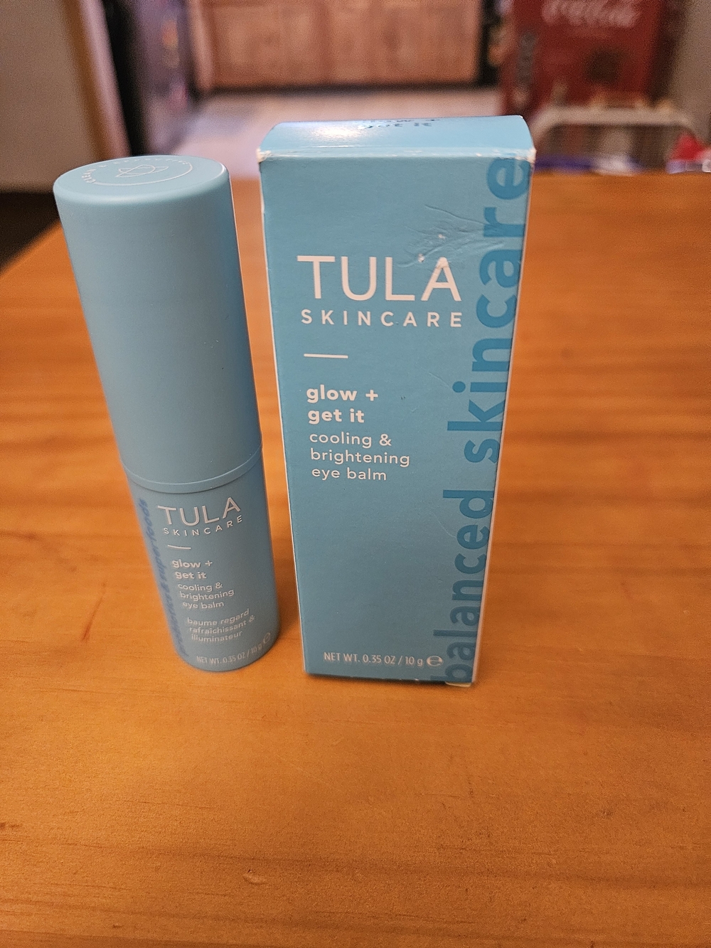 TULA Skincare Glow + Get It Cooling & Brightening Eye Balm - Full Size